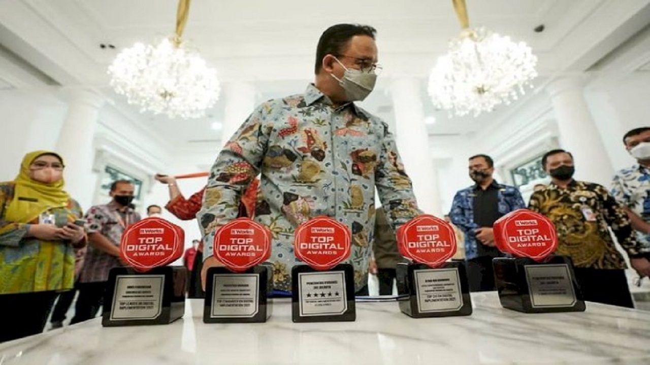 DKI Jakarta Borong Lima Penghargaan Top Digital Awards 2021