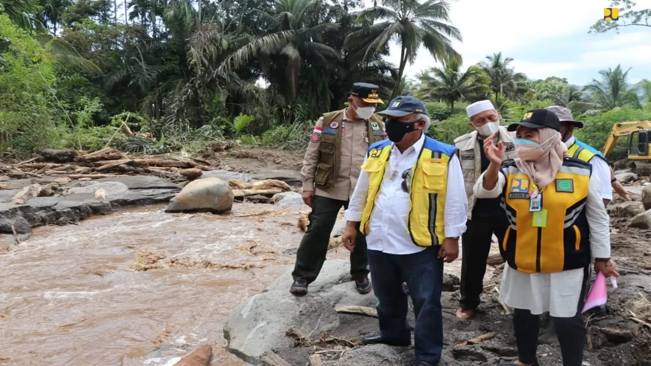 Menteri Basuki, Kerusakan Dampak Gempa Pasbar Segera Diperbaiki