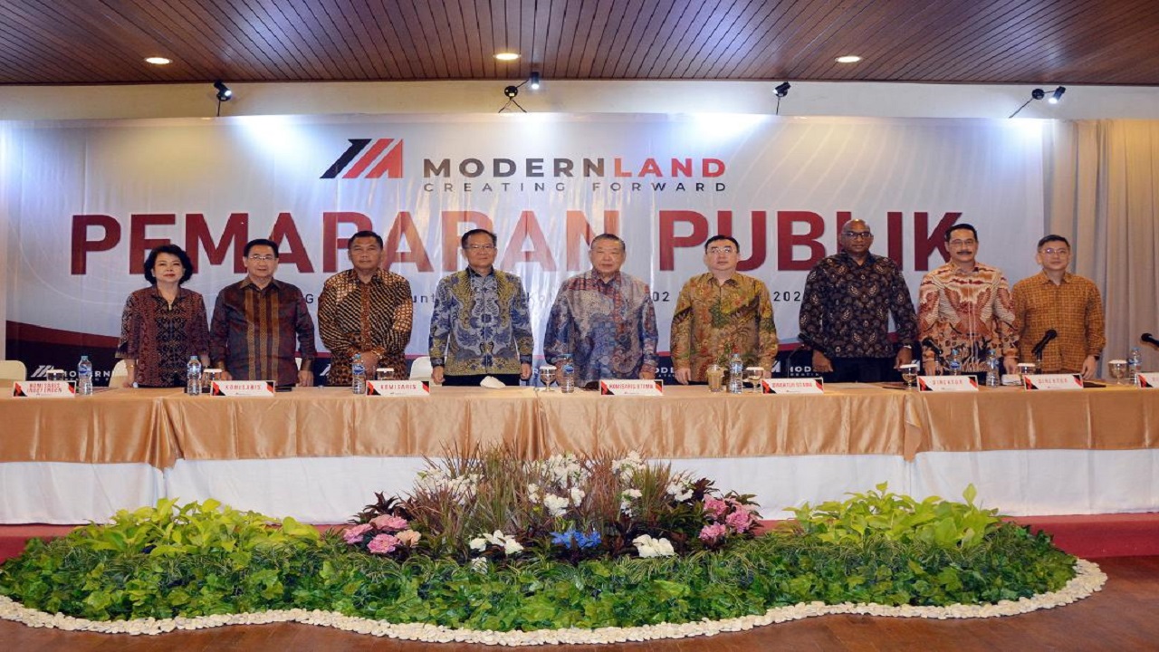 Modernland Realty Bukukan Laba Rp20,17 Miliar