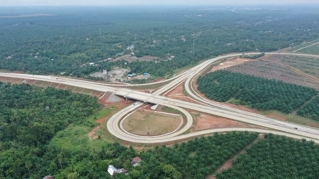 Progres Pembangunan Jalan Tol Trans Sumatera Selama 4 Tahun