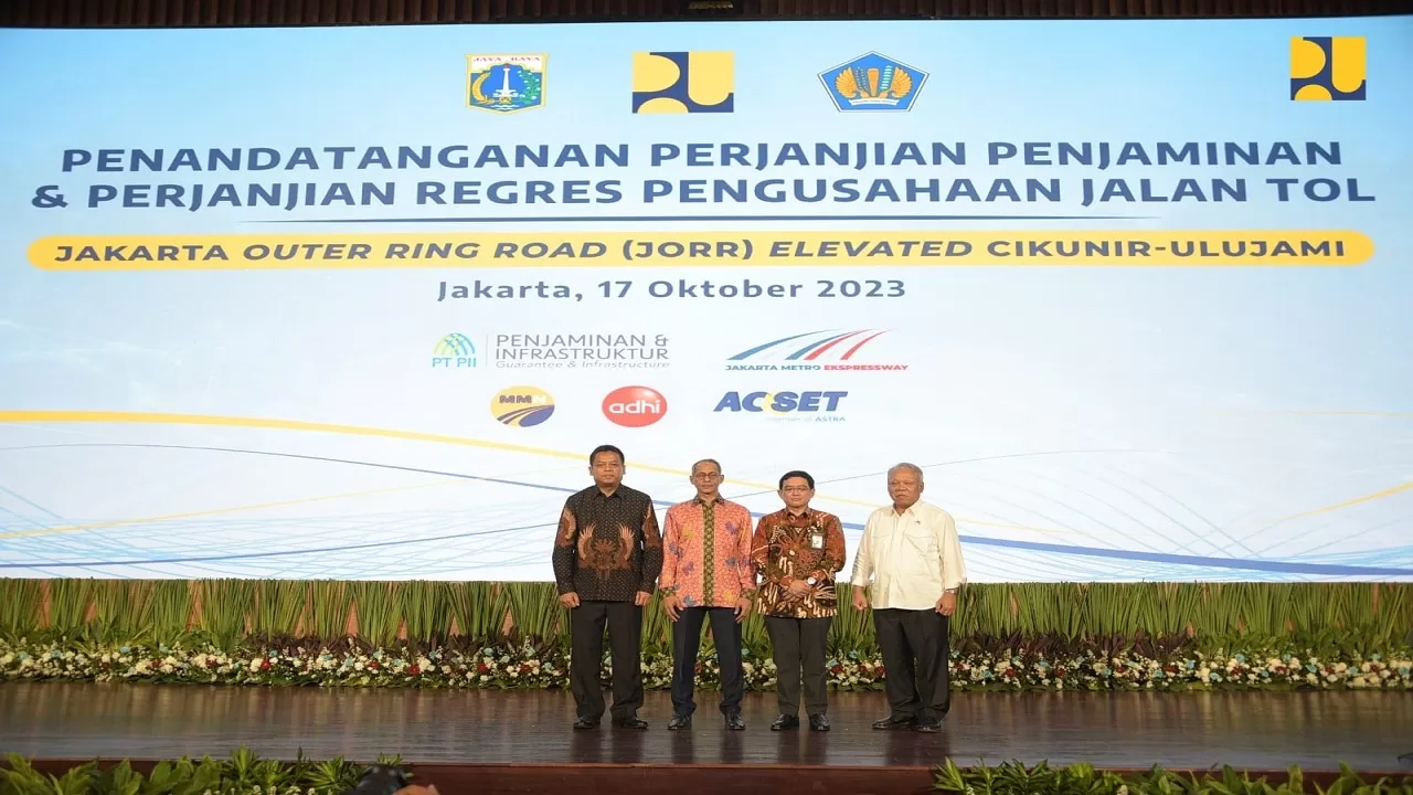 Jalan Tol JORR Elevated Cikunir-Ulujami Dibangun Juli 2024