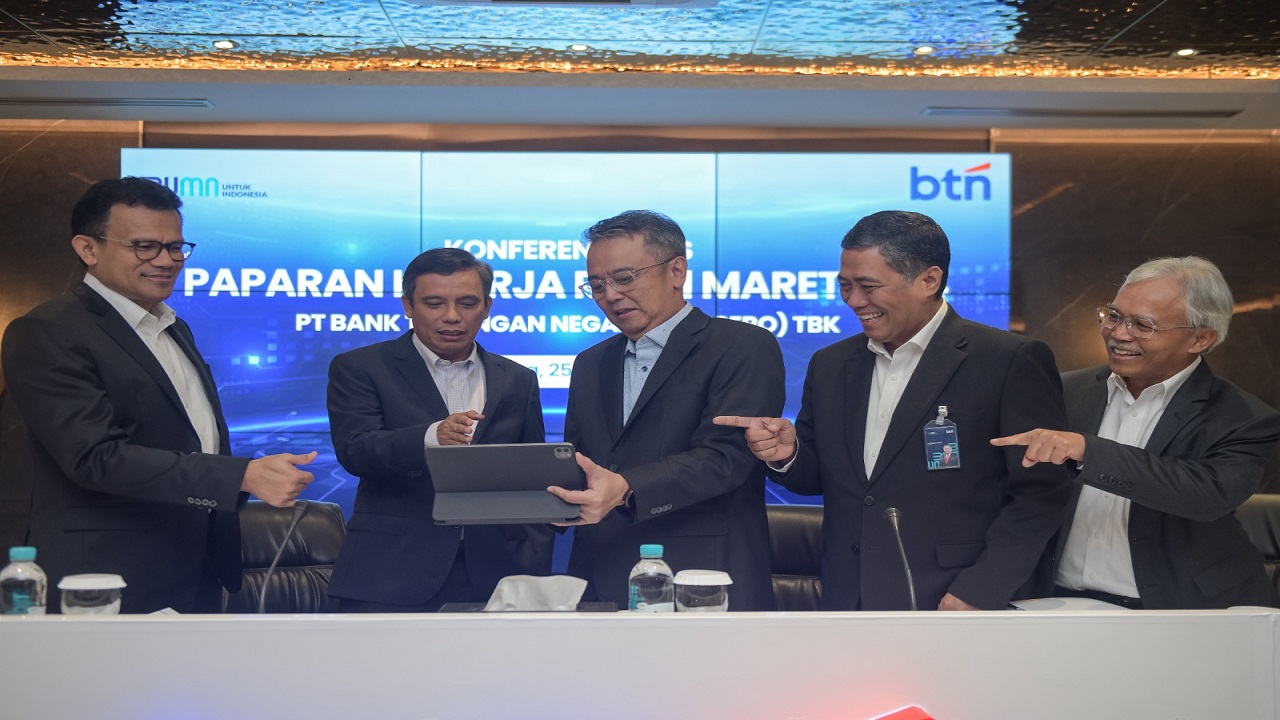 Kuartal I, BTN Salurkan Kredit Rp344,2 Triliun