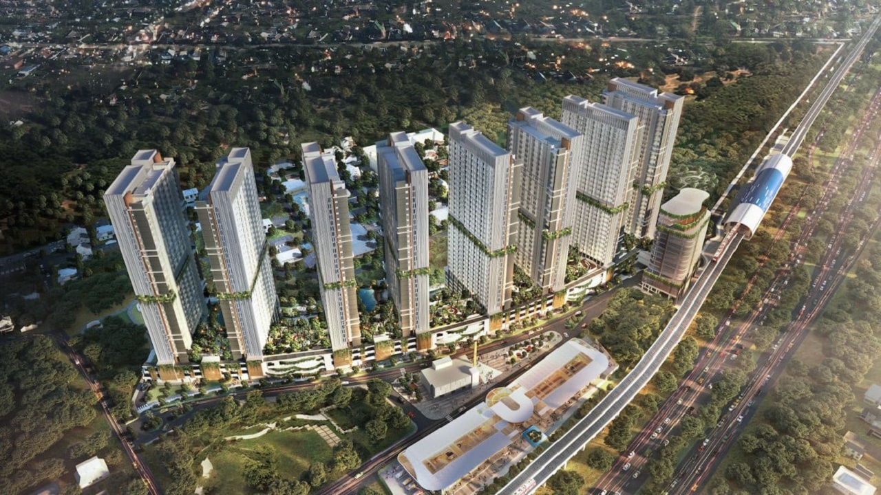 Adhi Commuter Genjot Proyek LRT City Cibubur, Topping Off Akhir 2024