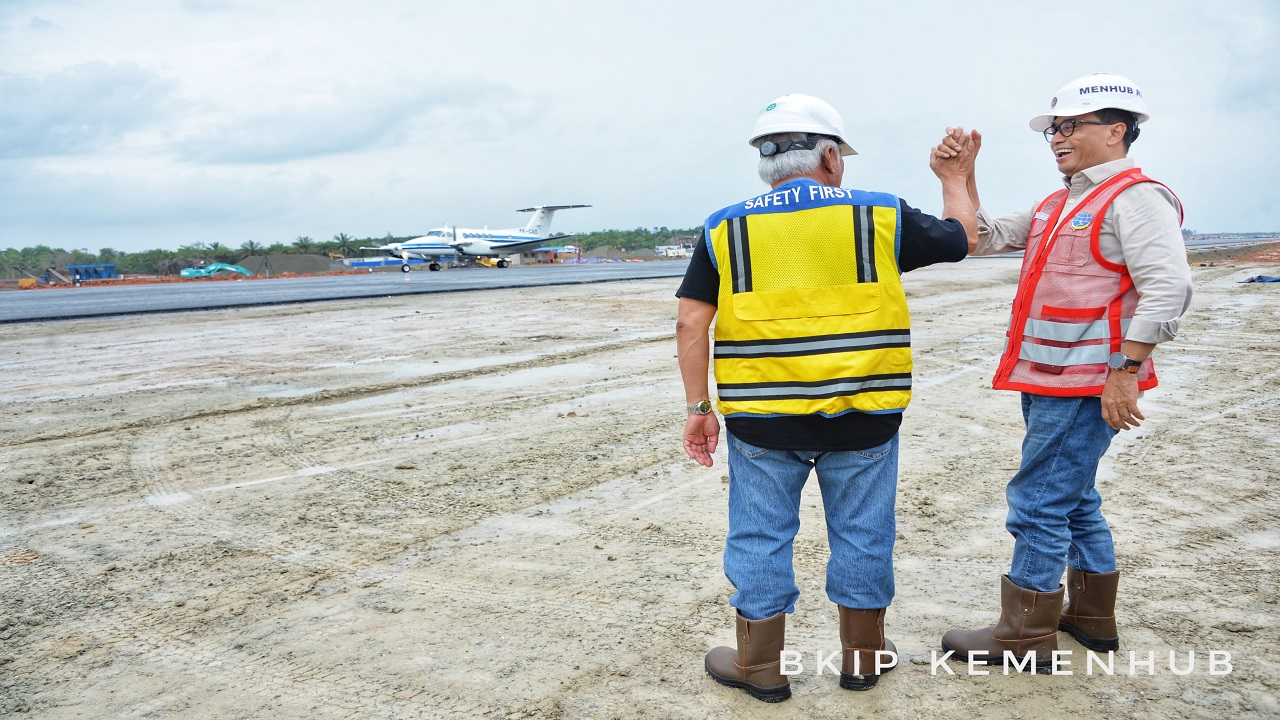 Sukses, Uji Coba Landasan Pacu Bandara IKN